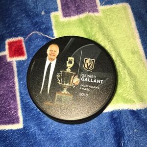 Golden Knights Hockey Puck